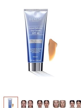 Dr Denese NiB Tinted Defense Day Cream SPF 40 – Natural